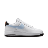 Nike Air Force 1 Low Smiley Swoosh White Flash Crimson Angle 2