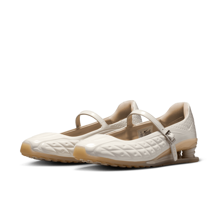 Nike Shox Z Calistra Pale Ivory (W) Angle 4