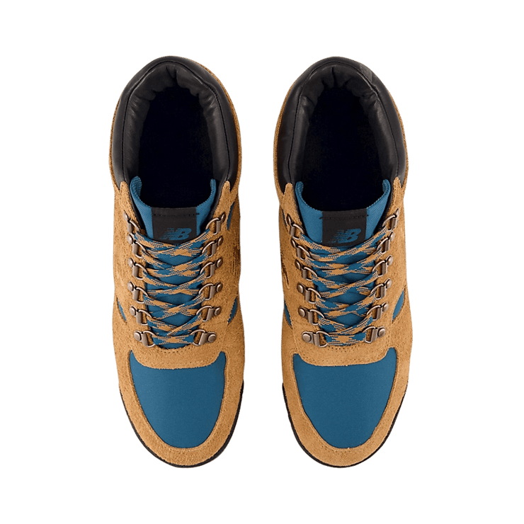 New Balance Rainier Tan Blue Angle 1