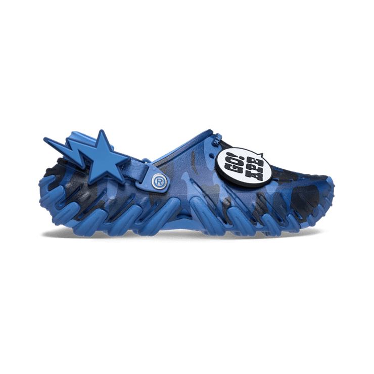 Crocs Echo RO Clog BAPE Navy Angle 1