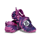 Crocs Echo RO Clog BAPE Purple Angle 0