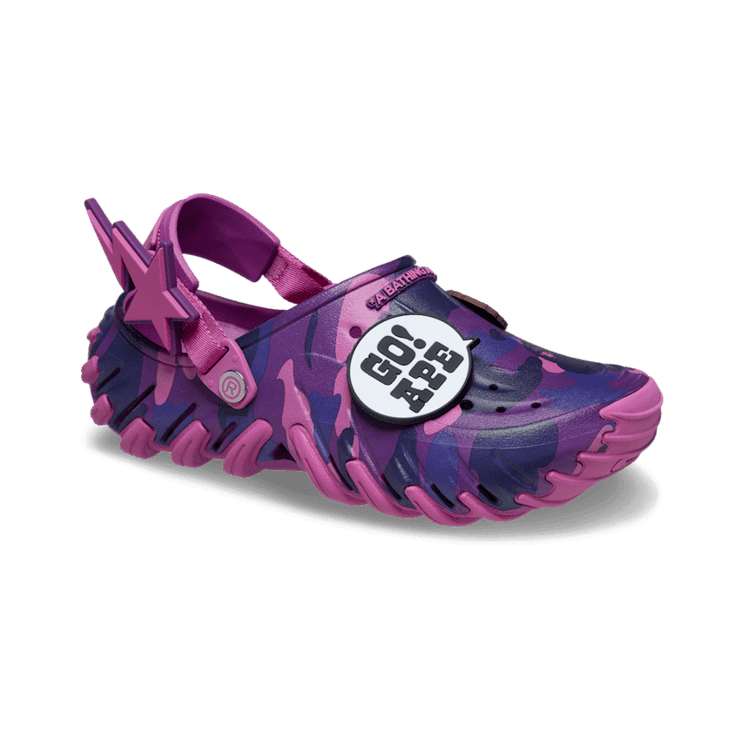 Crocs Echo RO Clog BAPE Purple Angle 3