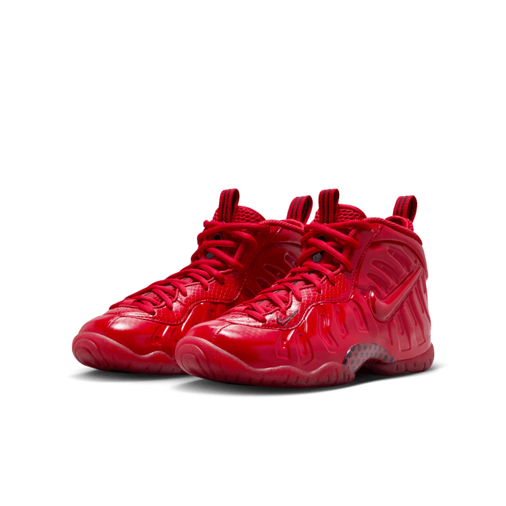 Nike Air Foamposite Pro Gym Red (GS) Angle 4