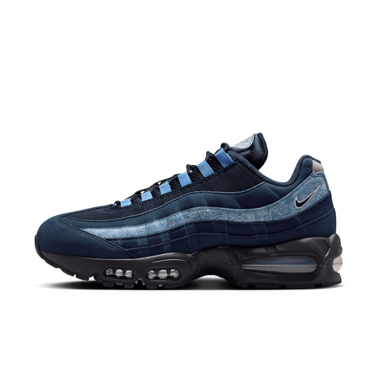Nike Air Max 95 Big Bubble SE Work Blue Angle 0
