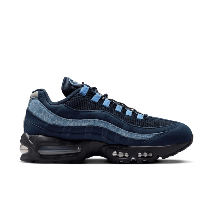 Nike Air Max 95 Big Bubble SE Work Blue Angle 2