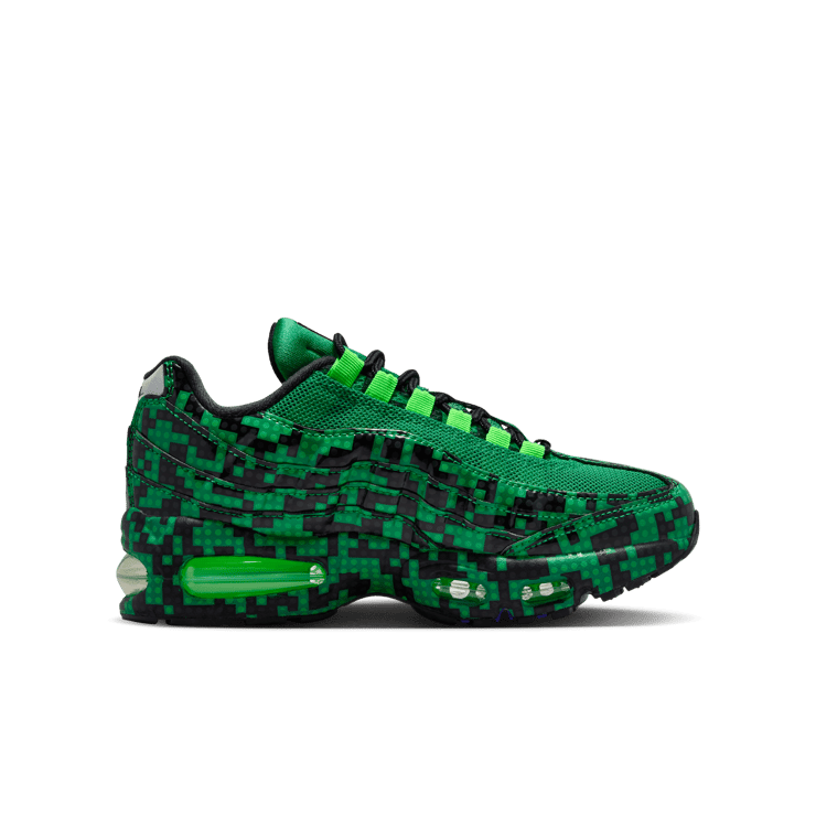 Nike Air Max 95 LEGO Lucky Green (GS) Angle 2