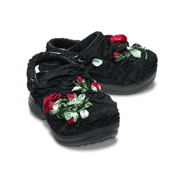 Crocs Bae Clog Reverie by Caroline Hú Black Angle 0