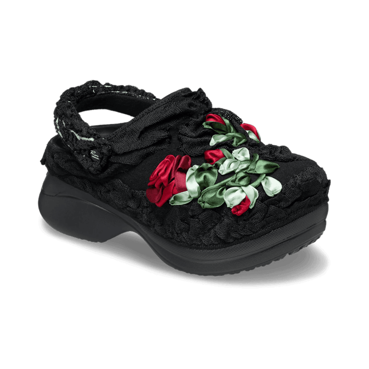 Crocs Bae Clog Reverie by Caroline Hú Black Angle 3