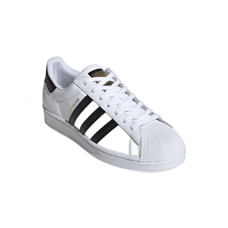 adidas Superstar White Black (2019) Angle 2