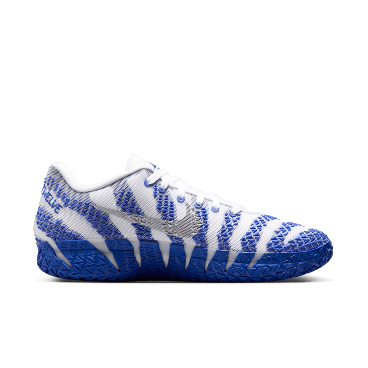 Nike Ja 3 TB White Game Royal Angle 2