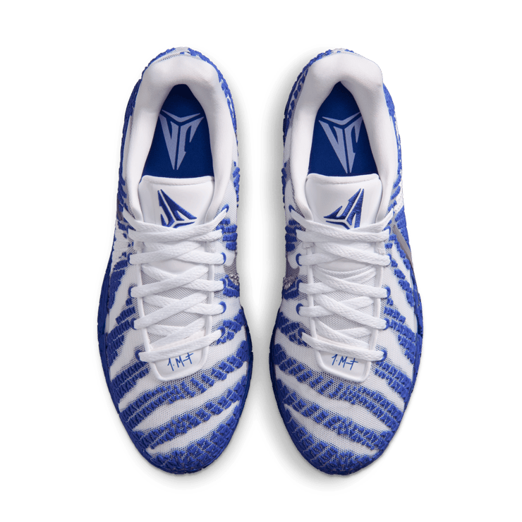 Nike Ja 3 TB White Game Royal Angle 3