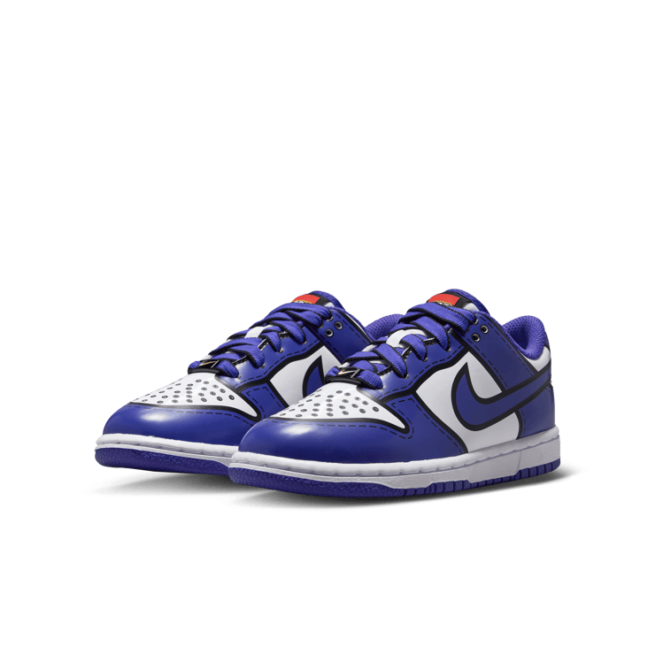Nike Dunk Low LEGO White Bright Concord (PS) Angle 4