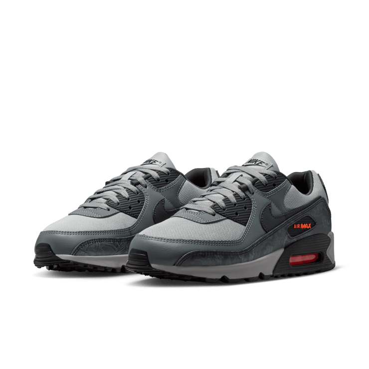Nike Air Max 90 Premium Hyper Crimson Black Angle 4