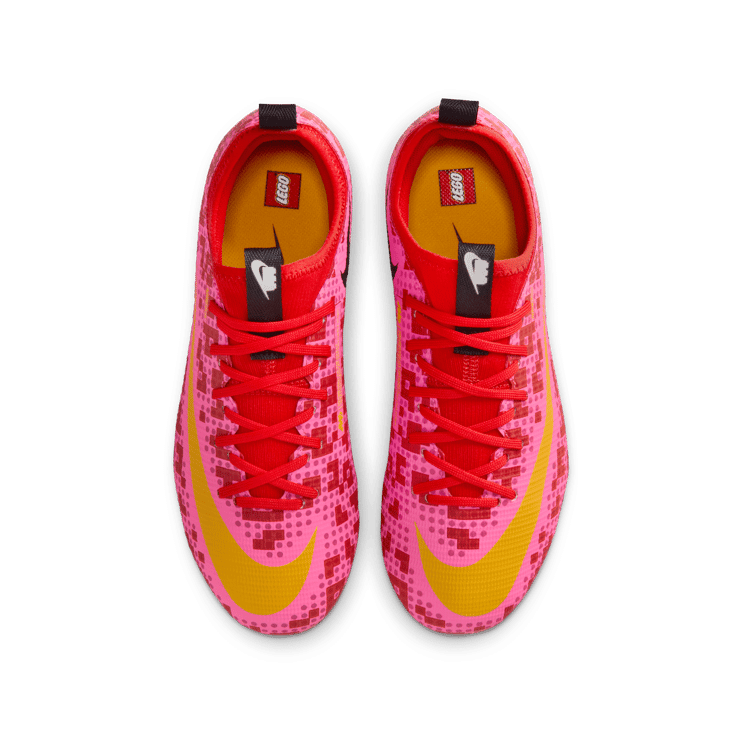 Nike Mercurial Vapor Academy LEGO Rush Red (GS) Angle 3