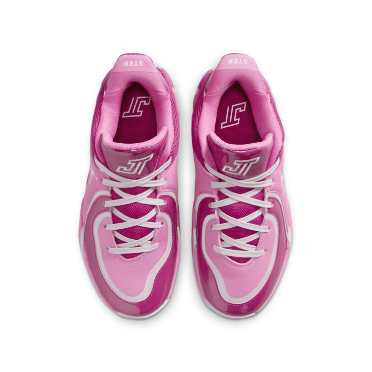 Jordan Tatum 4 China Rose (GS) Angle 3