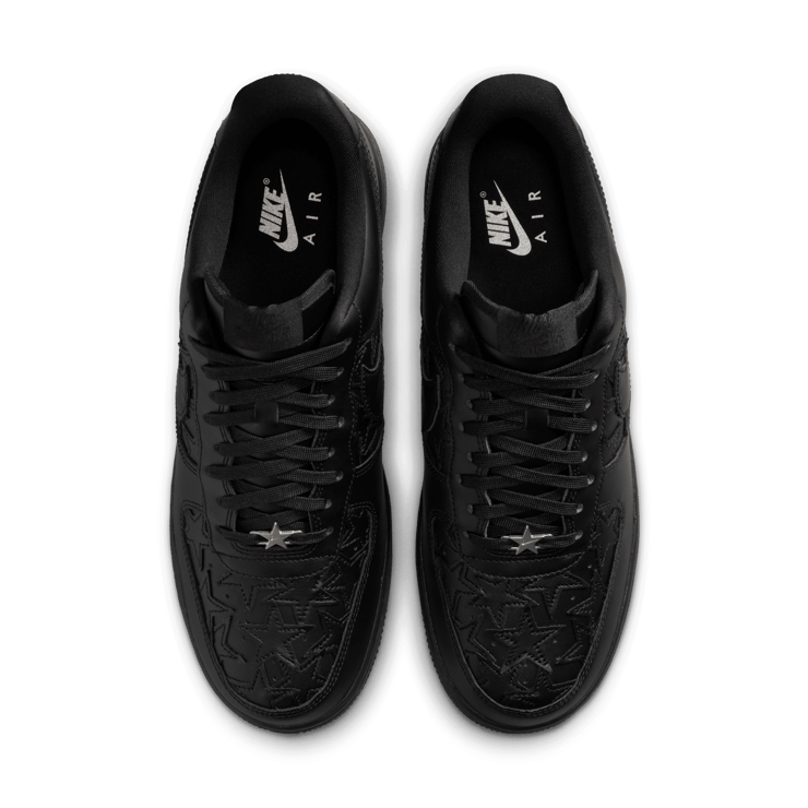 Nike Air Force 1 Low Black Stars Angle 3