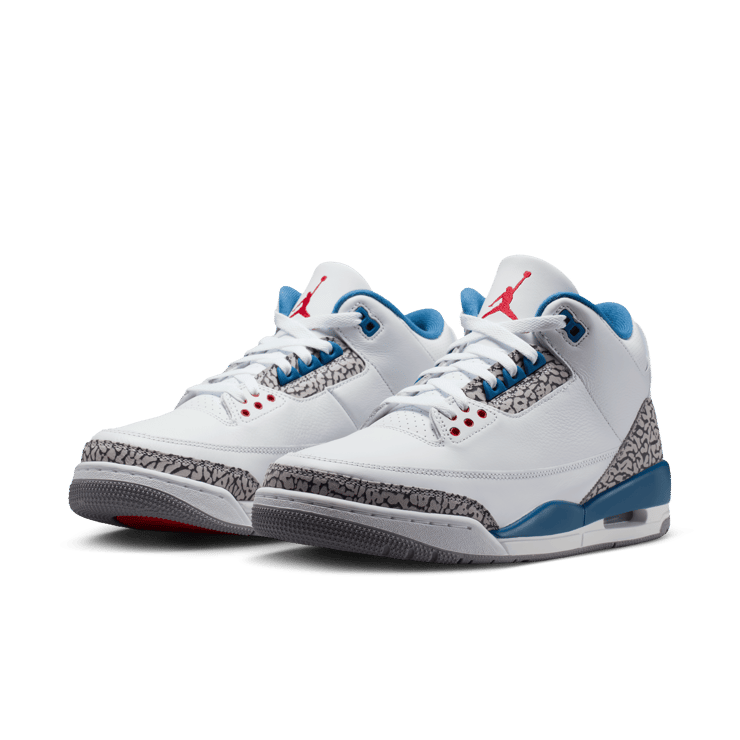 Air Jordan 3 Retro True Blue Angle 4