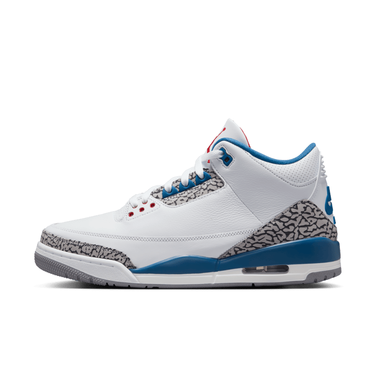Air Jordan 3 Retro True Blue Angle 0