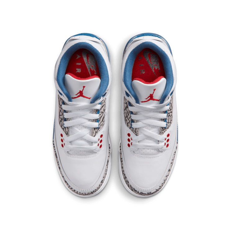 Air Jordan 3 Retro True Blue (GS) Angle 3