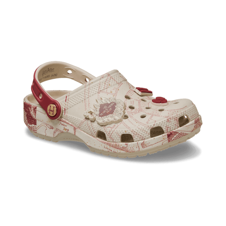 Crocs Classic Clog Harry Potter Marauder’s Map Angle 3