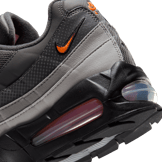 Nike Air Max 95 Big Bubble Black Total Orange Angle 7