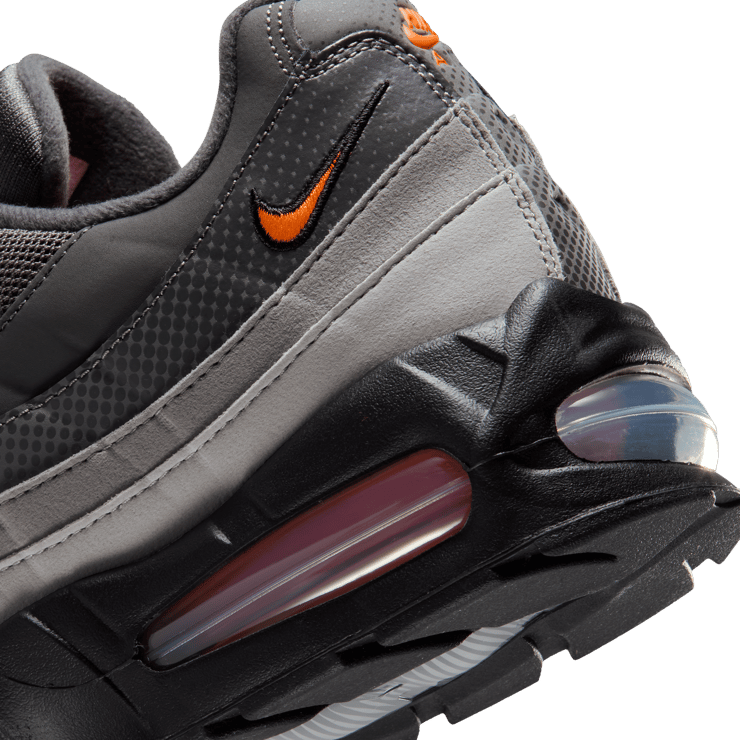 Nike Air Max 95 Big Bubble Black Total Orange Angle 7