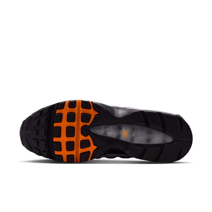 Nike Air Max 95 Big Bubble Black Total Orange Angle 1