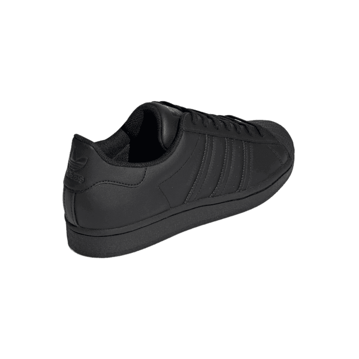 adidas Superstar All Black Angle 3