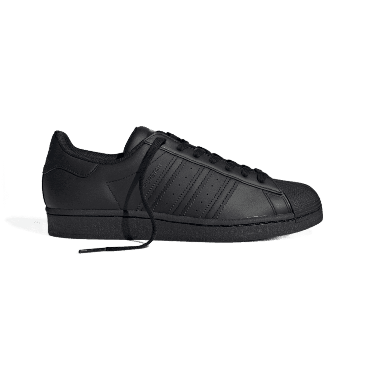 adidas Superstar All Black Angle 5