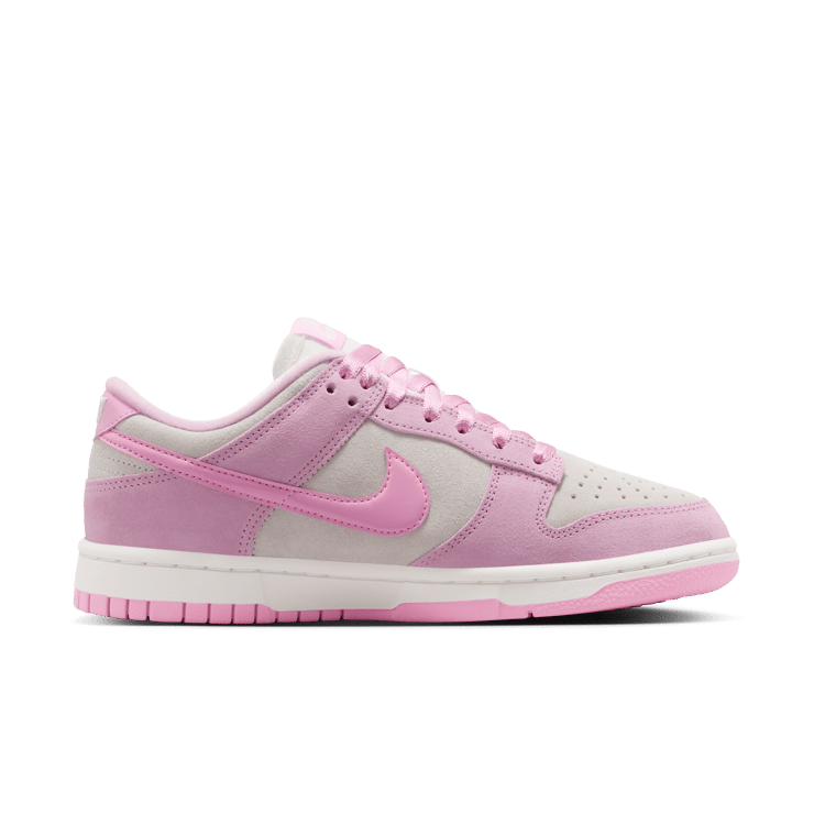Nike Dunk Low Femme Pink Flower (W) Angle 2