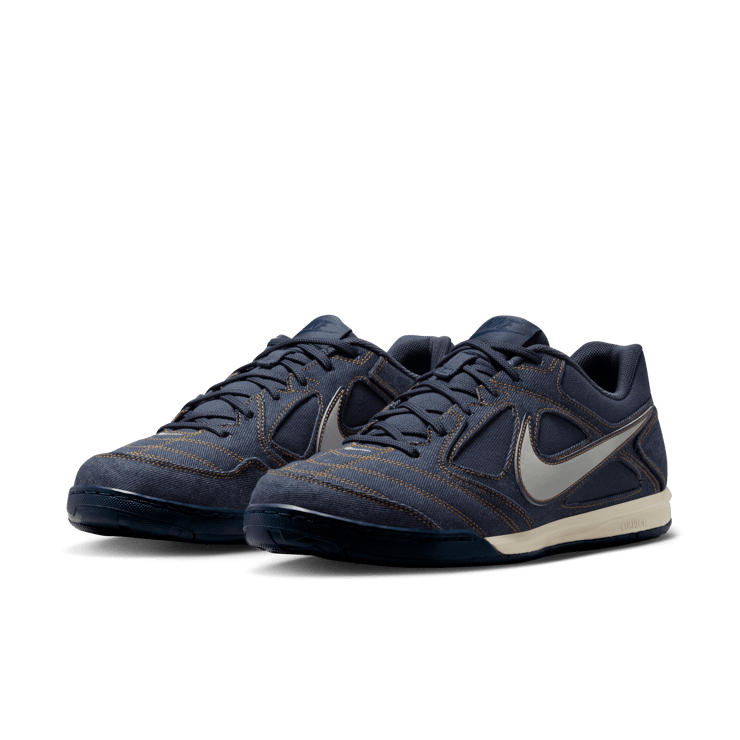Nike Gato LV8 Thunder Blue Denim Coconut Milk Angle 4