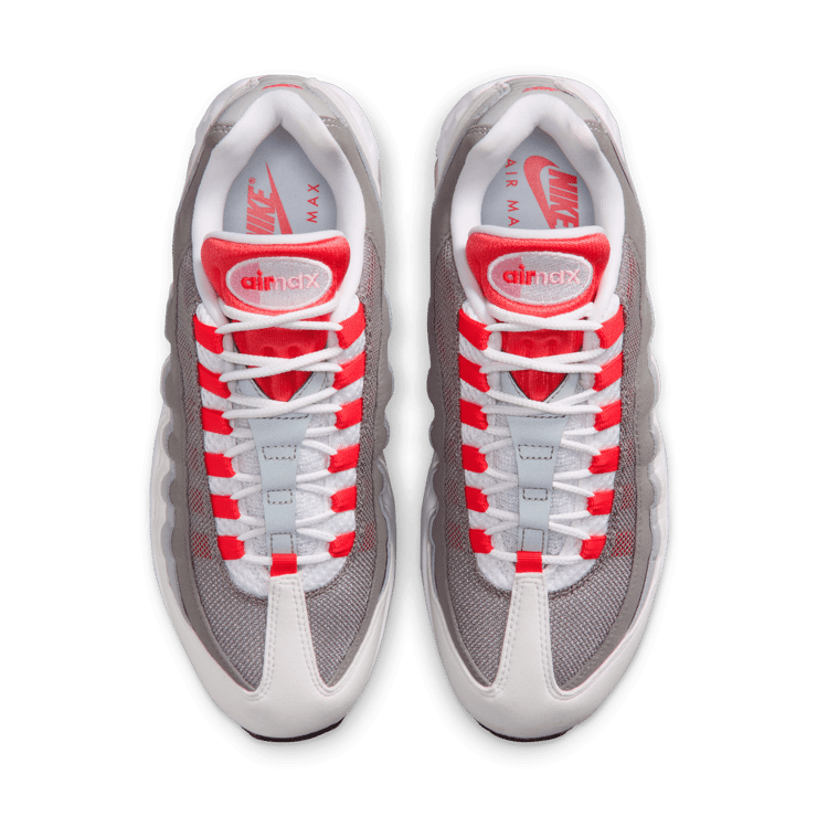 Nike Air Max 95 Big Bubble White Light Crimson (W) Angle 3