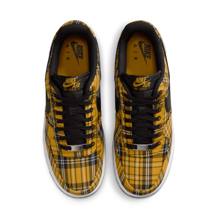 Nike Air Force 1 Low Yellow Plaid (W) Angle 3