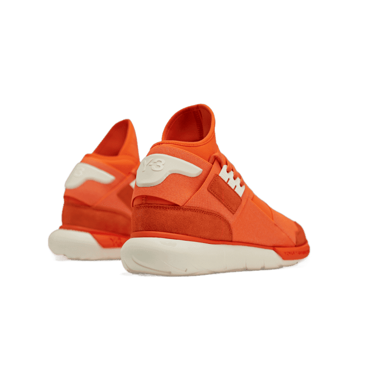 adidas Y-3 Qasa High Orange Orange Cream White Angle 3