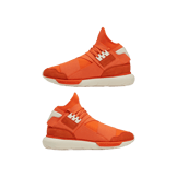 adidas Y-3 Qasa High Orange Orange Cream White Angle 5