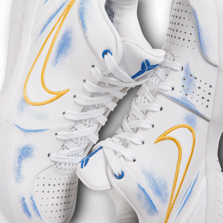 Nike Kobe 4 Protro Draft Day Pack White Glacier Blue (GS) Angle 7