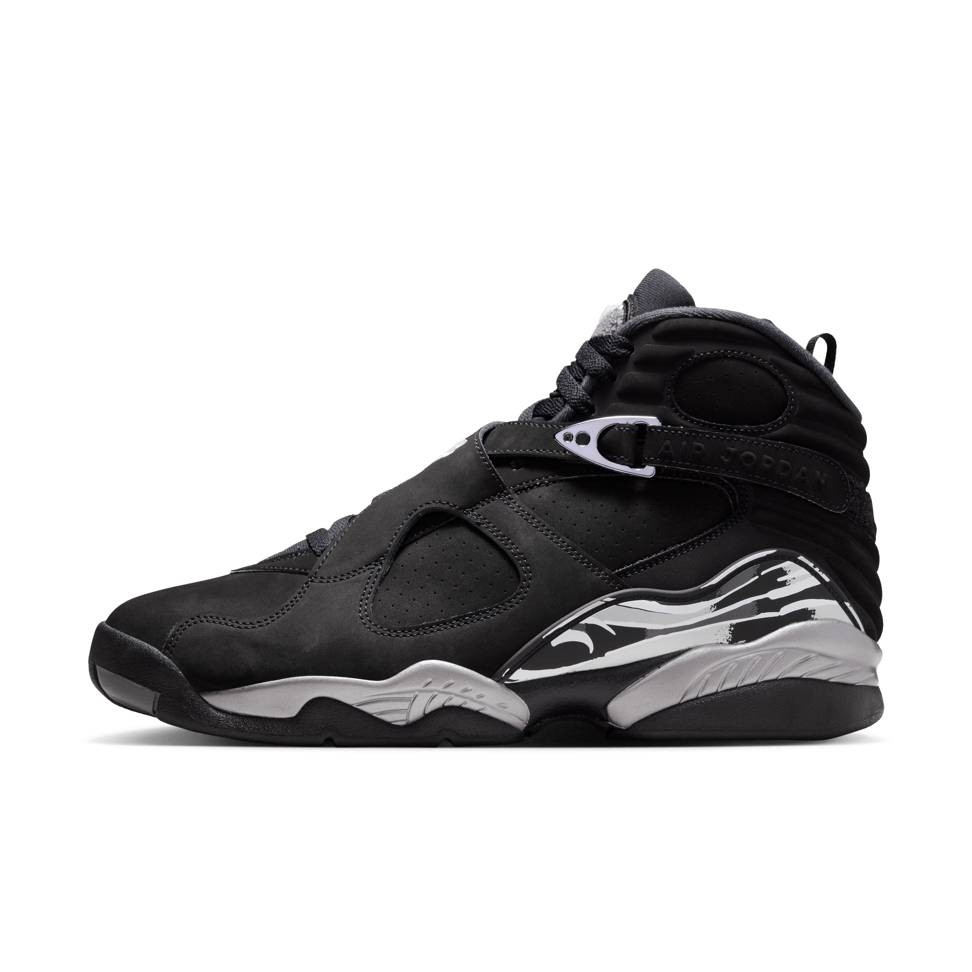 Air Jordan 8 Retro Chrome Angle 0