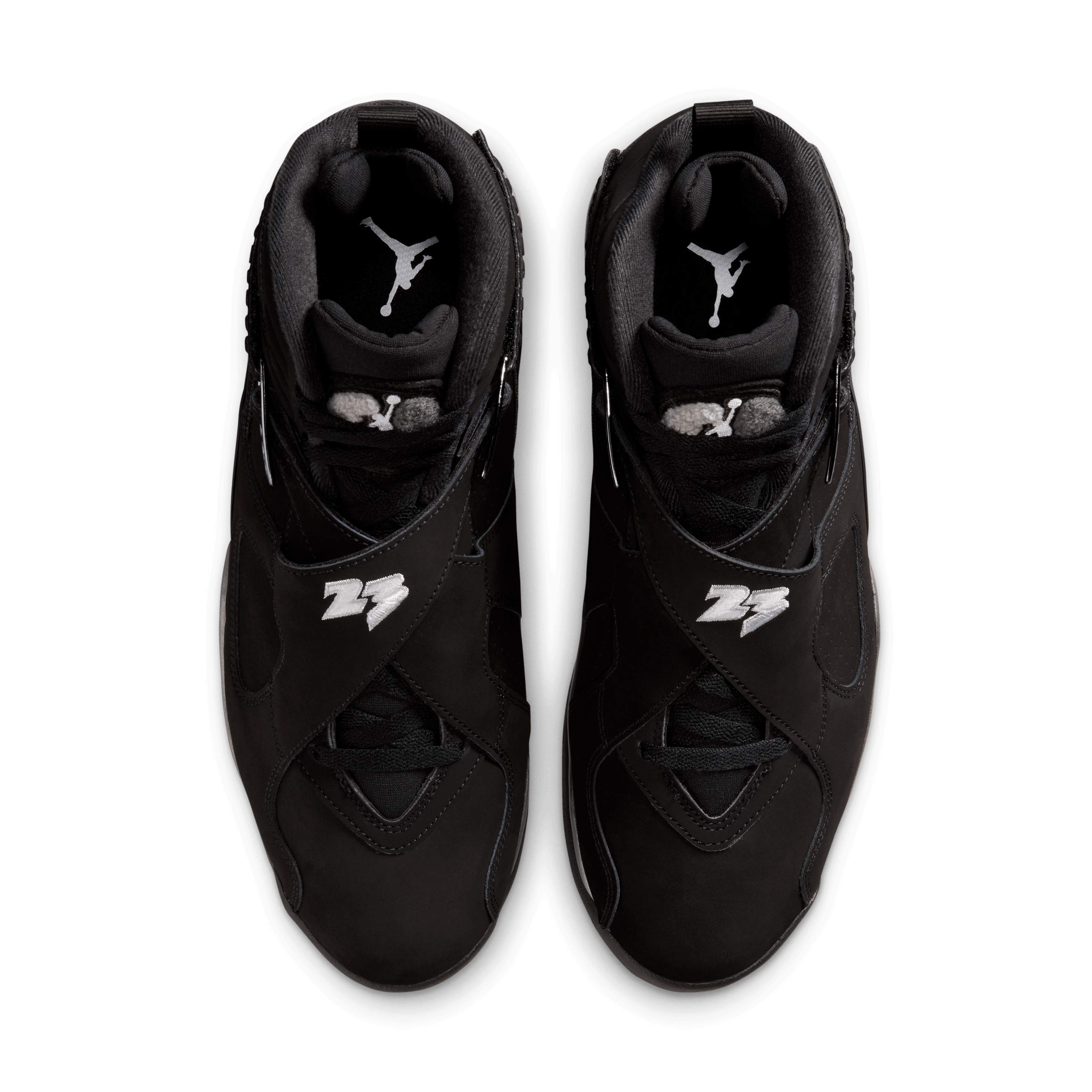 Air Jordan 8 Retro Chrome Angle 3