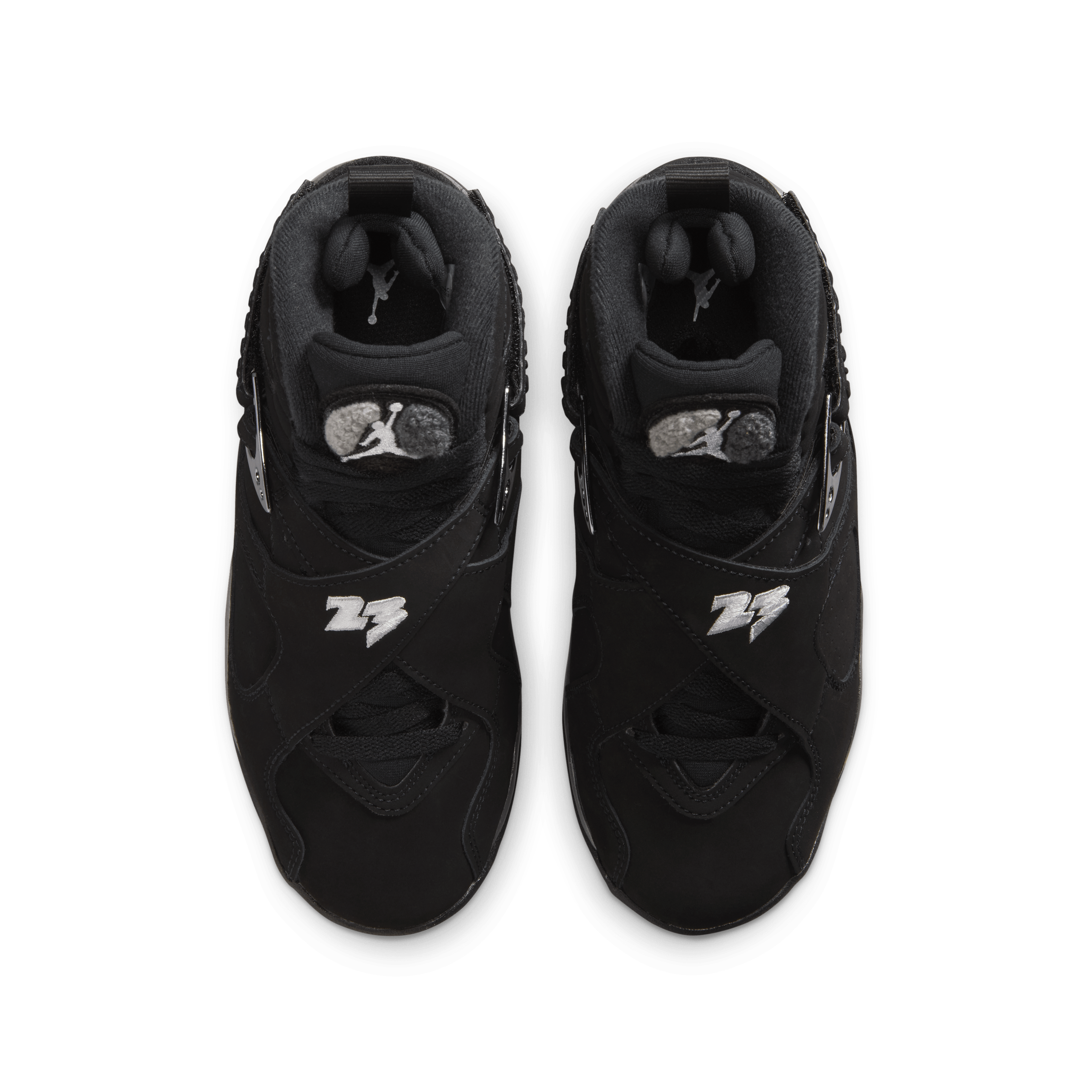 Air Jordan 8 Retro Chrome (GS) Angle 3