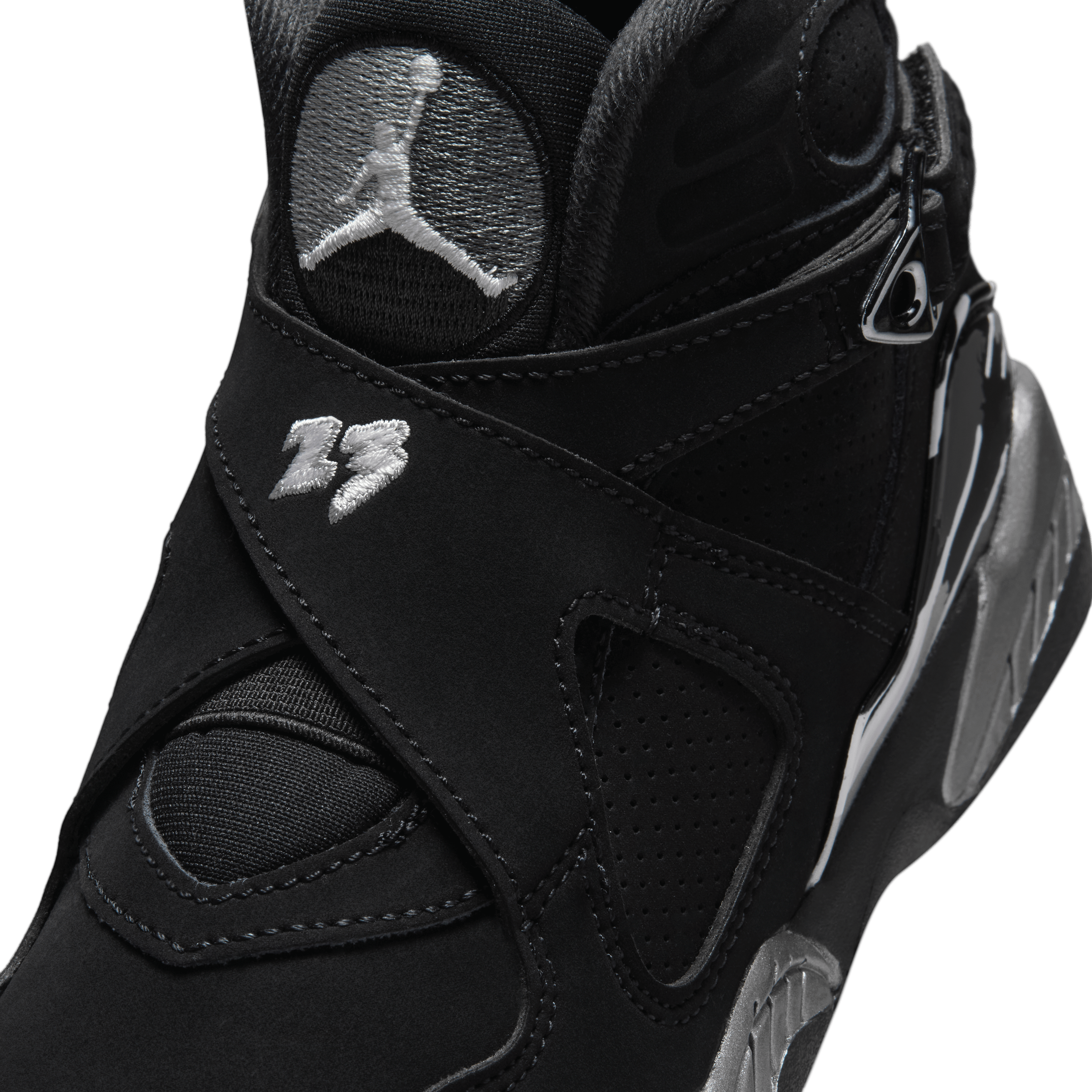 Air Jordan 8 Retro Chrome (PS) Angle 6