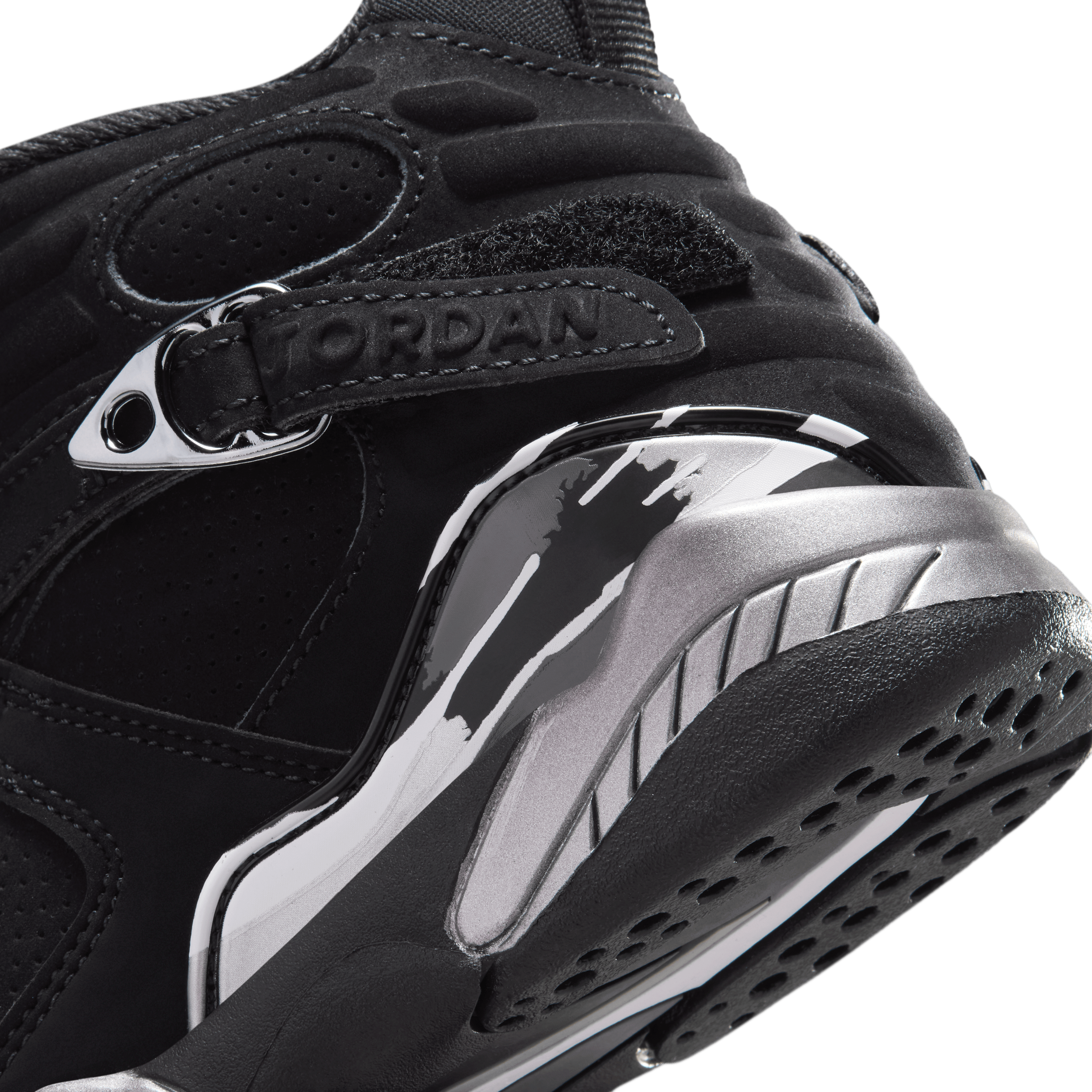 Air Jordan 8 Retro Chrome (PS) Angle 7