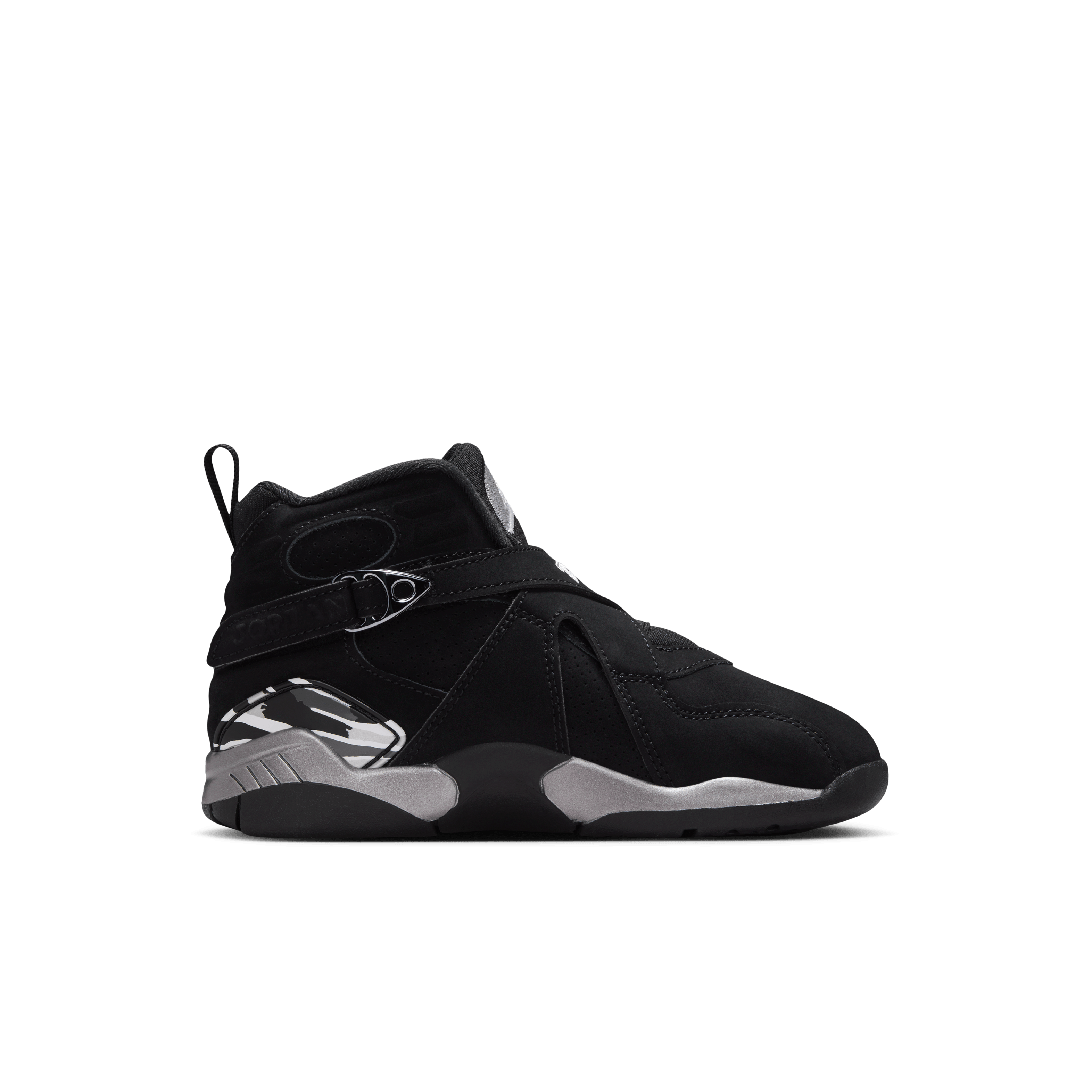 Air Jordan 8 Retro Chrome (PS) Angle 2