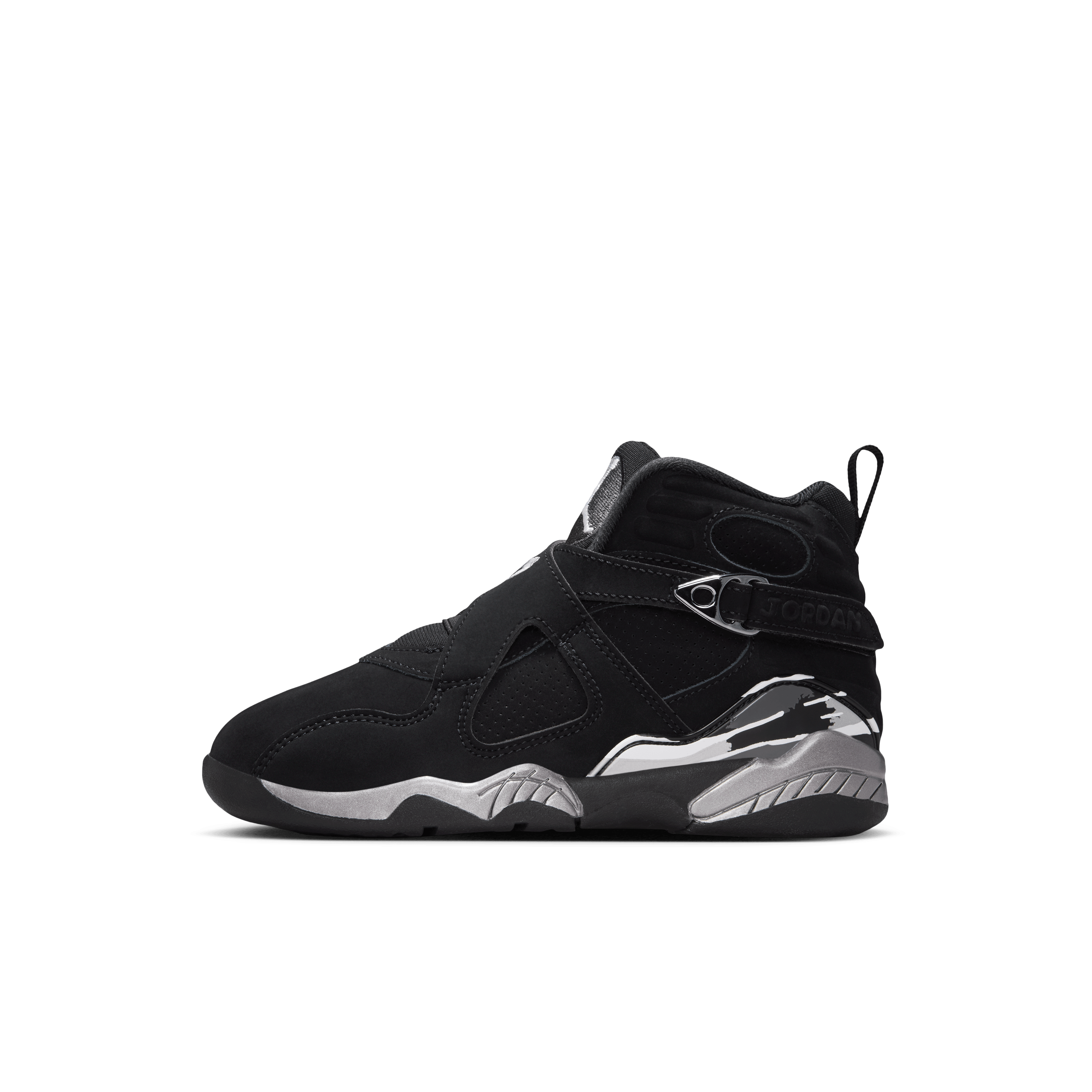 Air Jordan 8 Retro Chrome (PS) Angle 0
