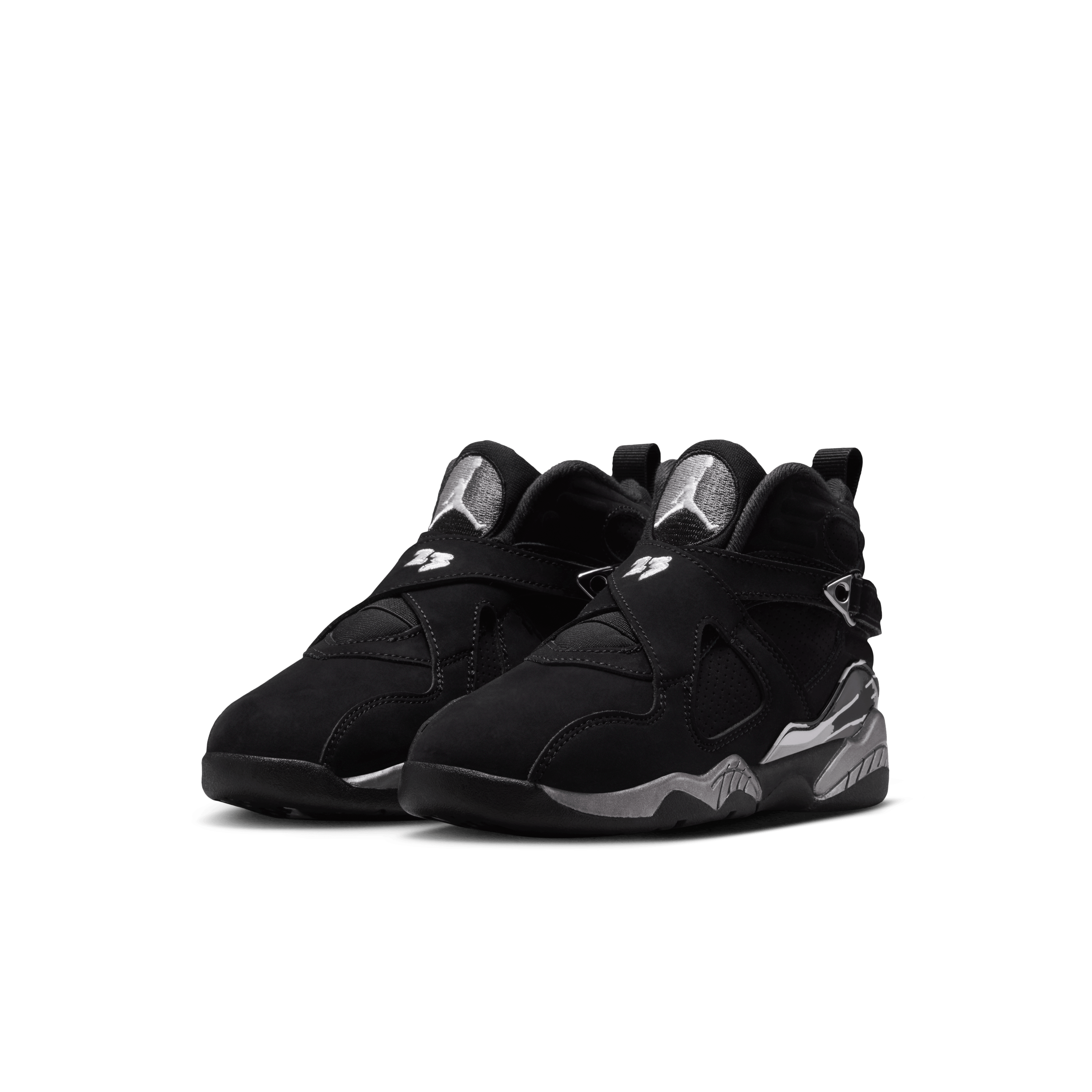 Air Jordan 8 Retro Chrome (PS) Angle 4