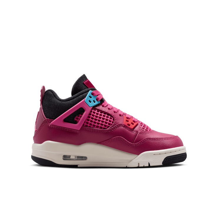 Air Jordan 4 Retro Sweet Beet (GS) Angle 2