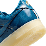 Nike Air Force 1 Low Blue Patent Denim Angle 7