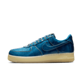 Nike Air Force 1 Low Blue Patent Denim Angle 0