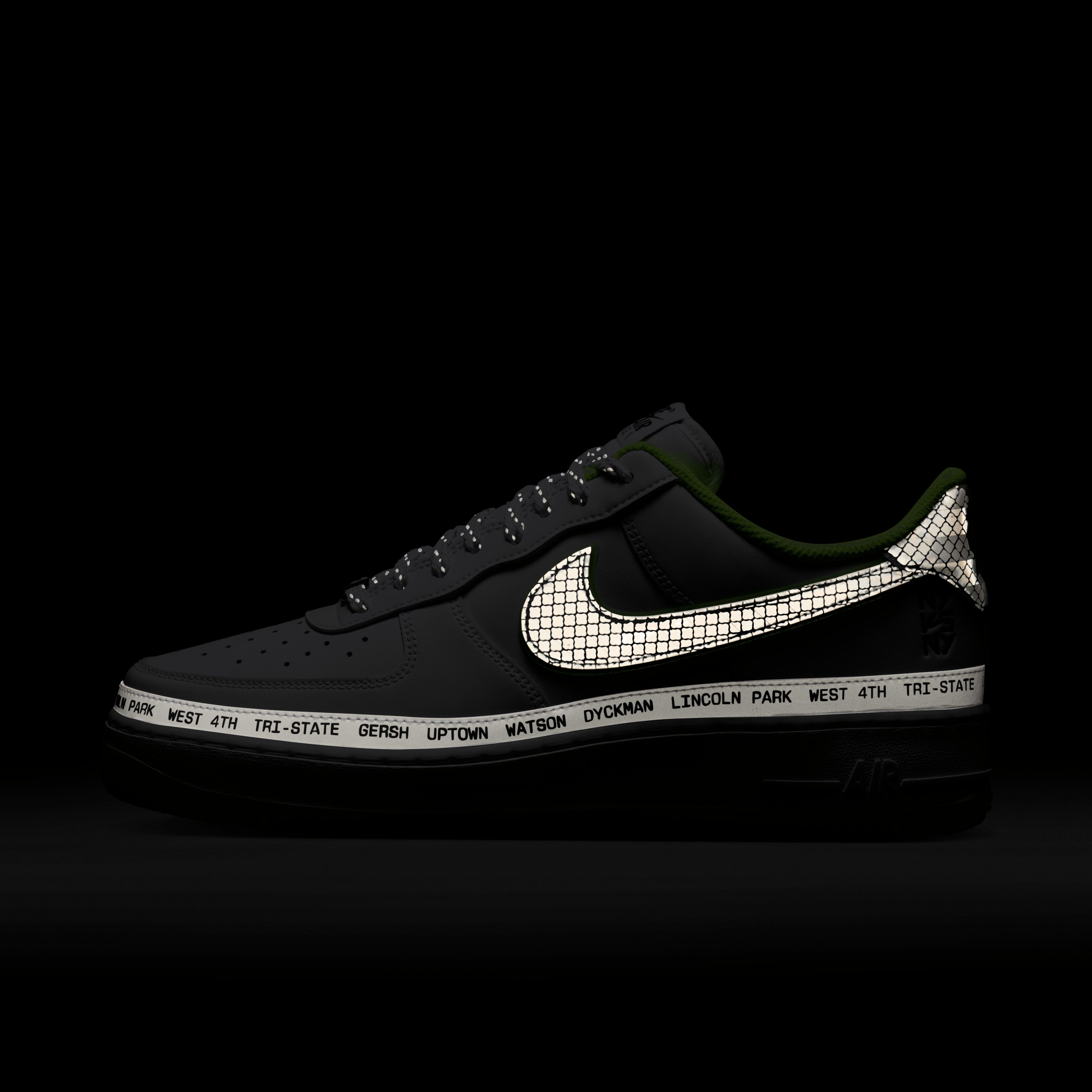 Nike Air Force 1 '07 NY vs. NY Angle 8