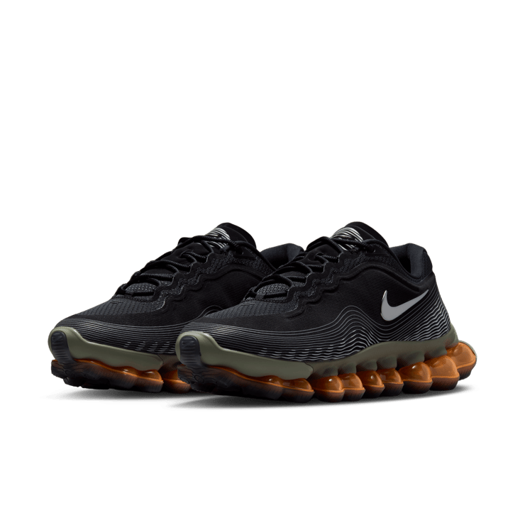 Nike Air Liquid Max AW Black Metallic Silver Angle 3