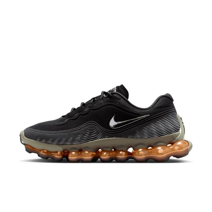 Nike Air Liquid Max AW Black Metallic Silver Angle 0